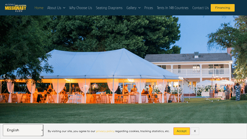 Miami Missionary Tent: Quality American