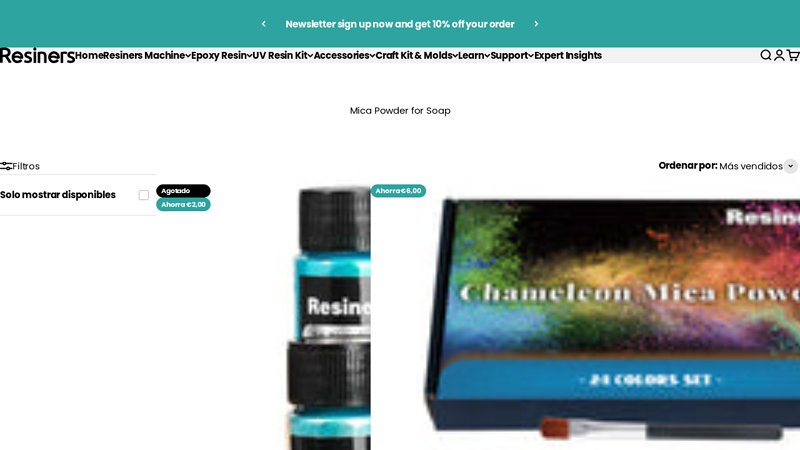 Mica Powder for Soap