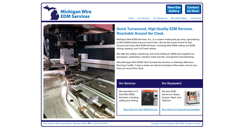 Michigan Wire EDM Services