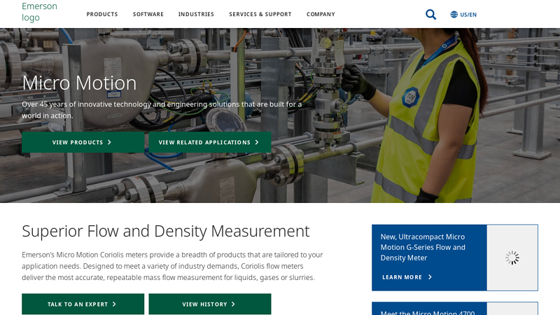 Micro Motion Flow Meters