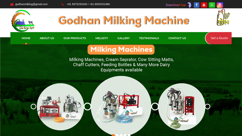 Milking Machine Manufacturer