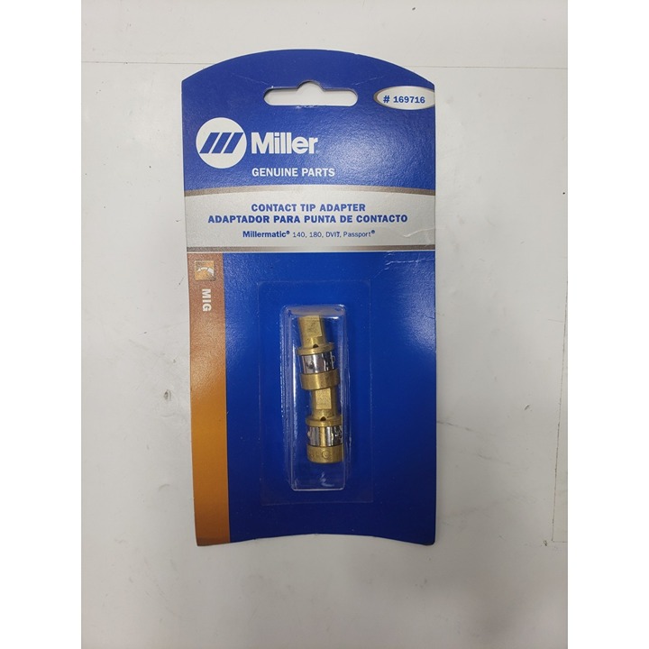 Miller Genuine Parts 169716 Contact Tip Adapter Millermatic 140 ...