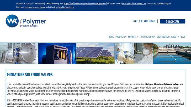 Miniature Solenoid Valves