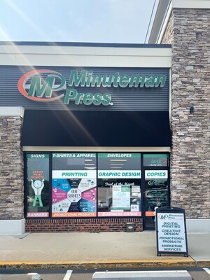 Minuteman Press custom t-shirts