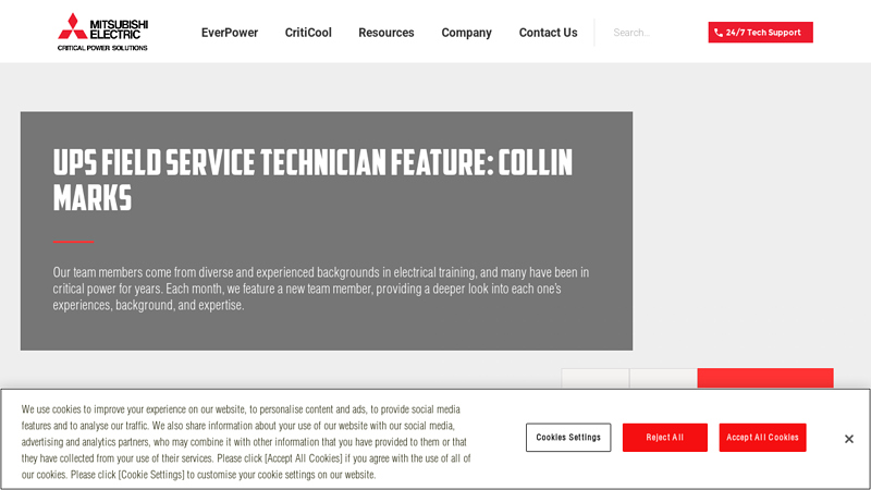 Mitsubishi Electric: Critical Power Solutions