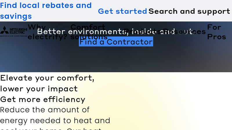 Mitsubishi Electric Trane Heating and Air Conditioning