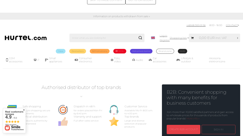 Mobile accessories wholesale Hurtel.com. Check it out!