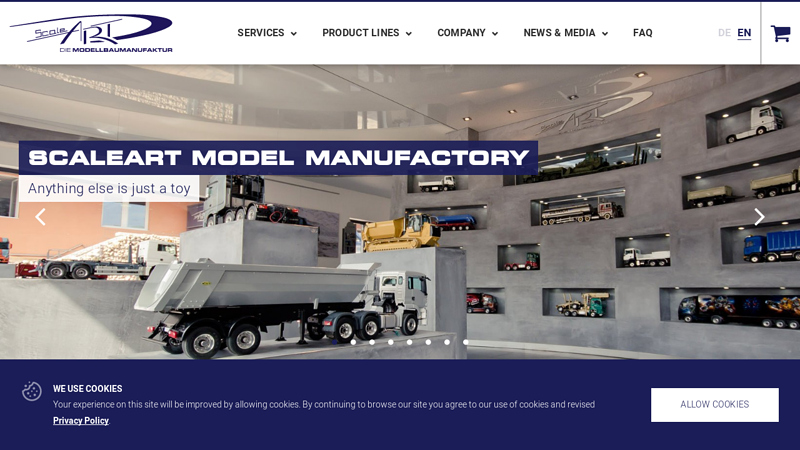 Modellbaumanufaktur ScaleART: LKW Modellbau