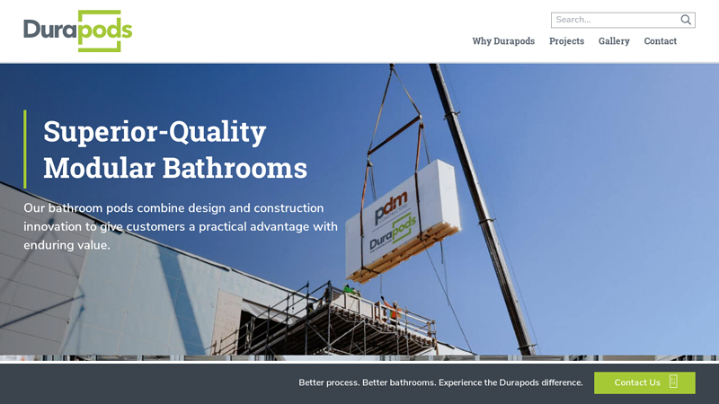 Modular Bathrooms by Durapods