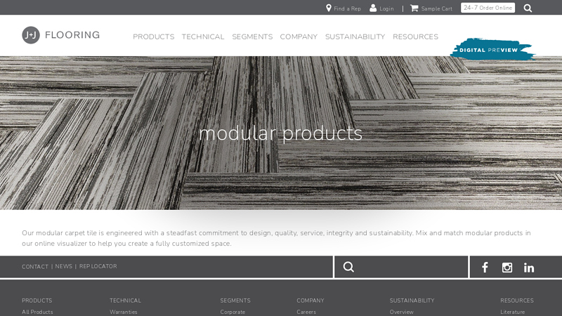 Modular Carpet Tiles