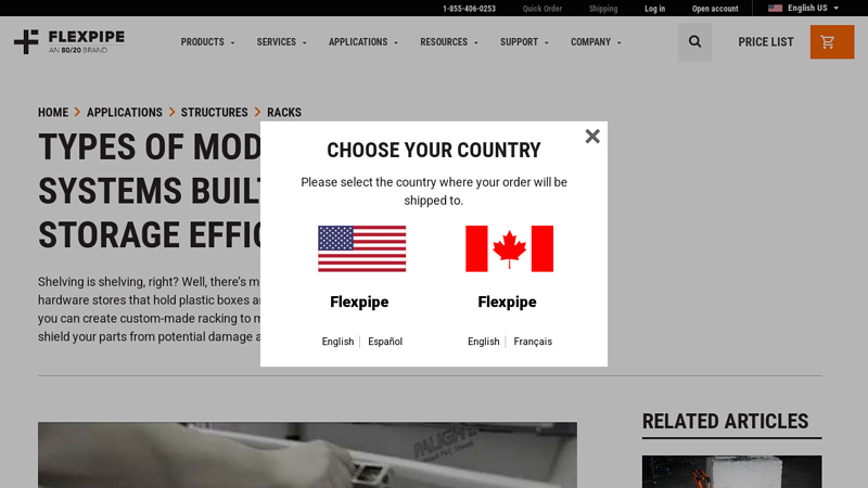 Modular Racking Systems for Lean Storage