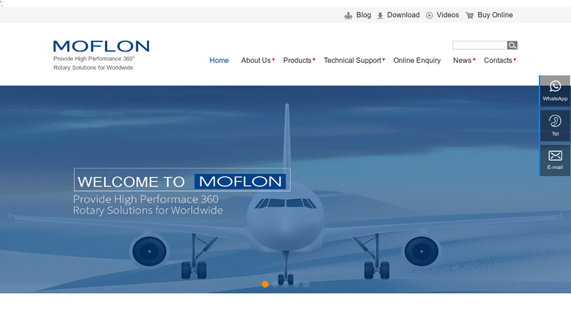 MOFLON: Slip Rings & Rotary Unions