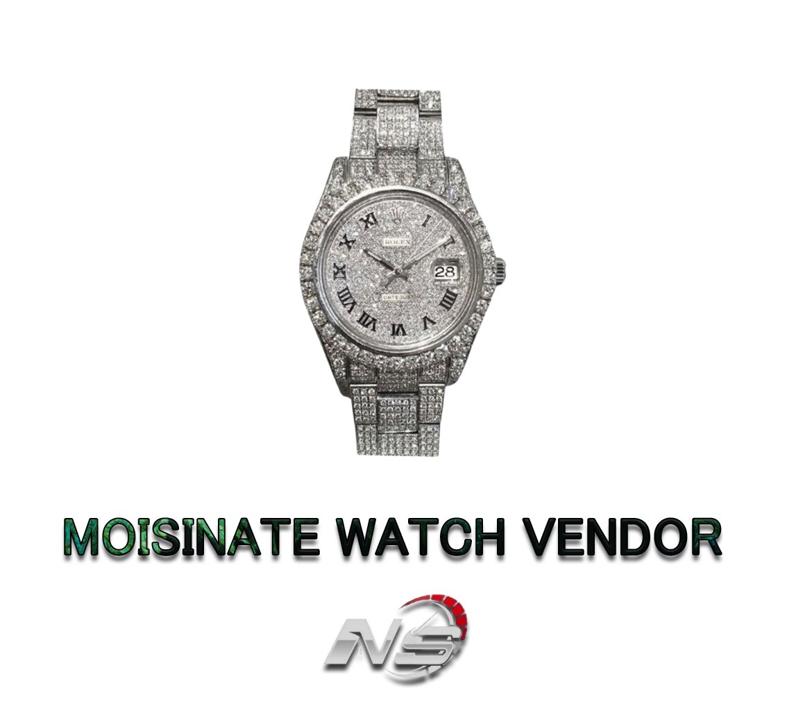 moissanite watch vendor