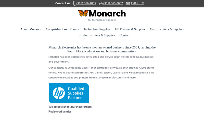 Monarch Electronics, Inc.