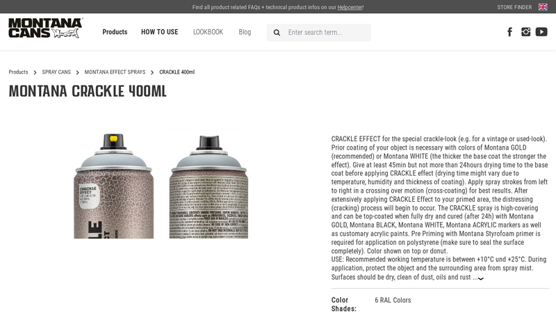 Montana CRACKLE 400ml