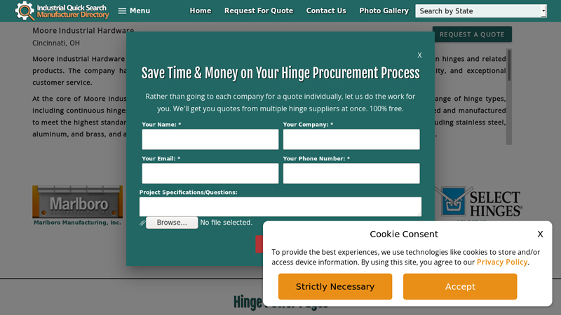 Moore Industrial Hardware