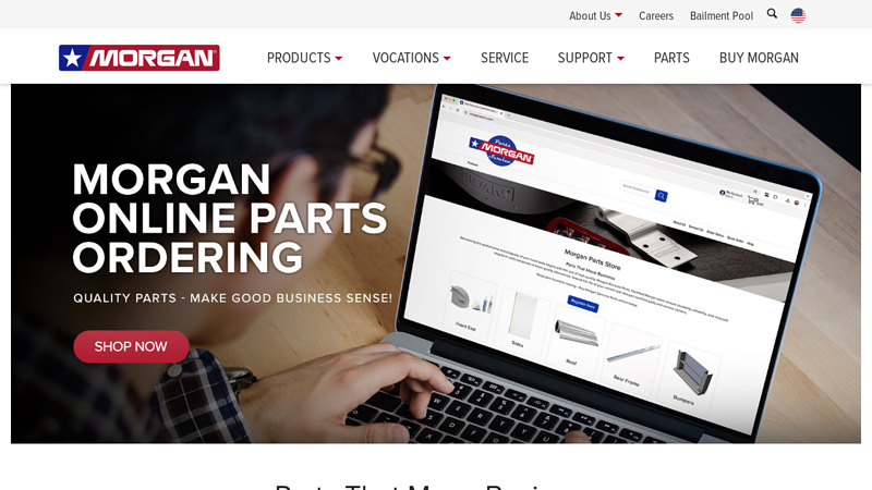 Morgan Truck Body Parts Department Contacts and Online Parts Store