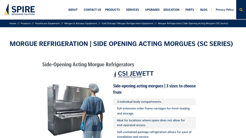 Morgue Refrigeration