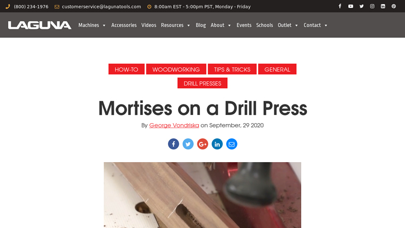 Mortises on a Drill Press