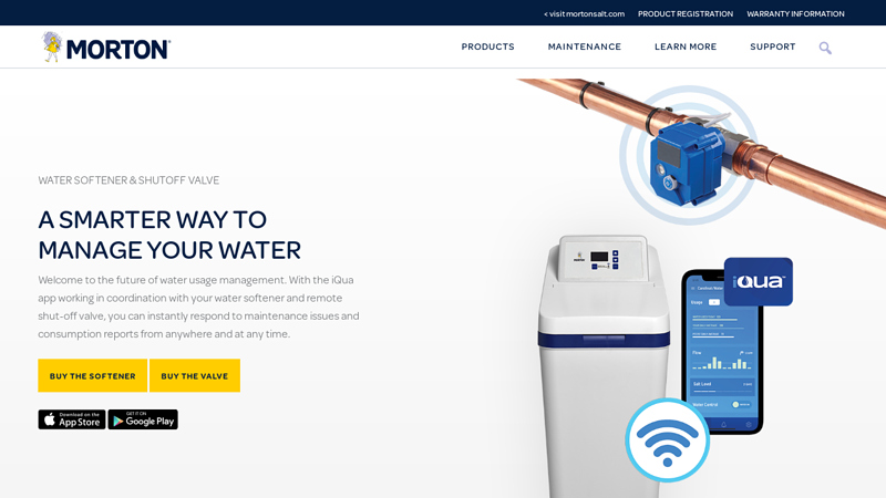 Morton Water Softeners and Whole  Filtration Systems