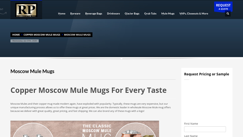 Moscow Mule Mugs