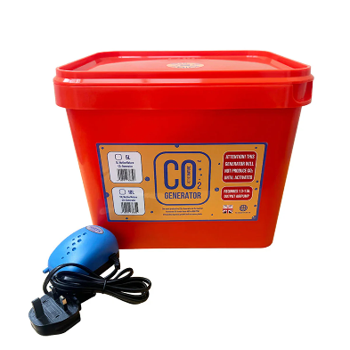 Mother Nature CO2 Generator 10 Liter Kit with Single Outlet Air Pump