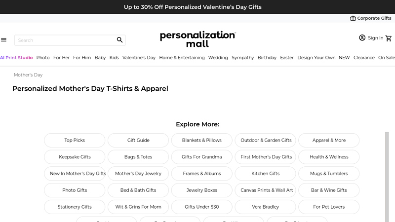 Mother's Day Tees, Shirts & Apparel custom t-shirts