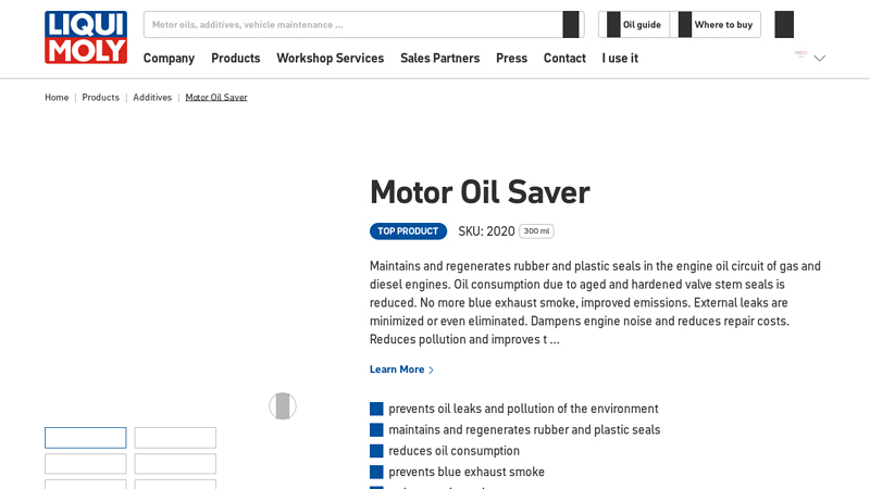 Motor Oil Saver