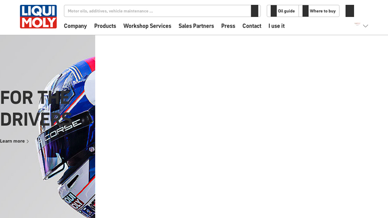 Motor oils, additives and car care from LIQUI MOLY