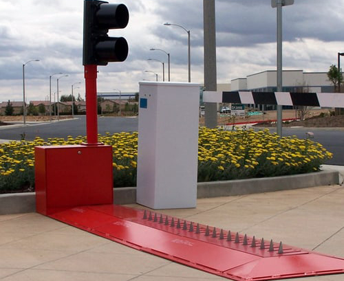 Motorized Traffic Control Spikes