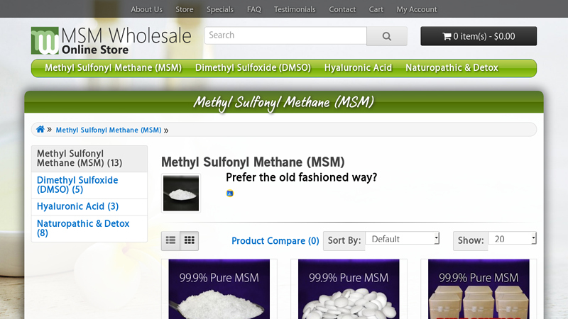 MSM Wholesale