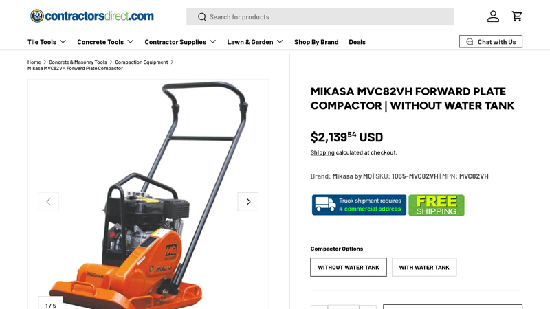 Multiquip MVC82VH Forward Plate Compactor