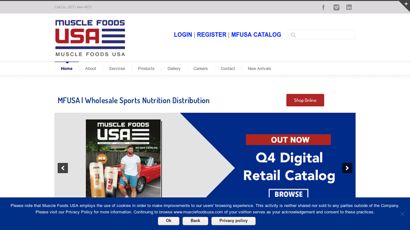 Muscle Foods USA Wholesale Sports Nutrition Distribution