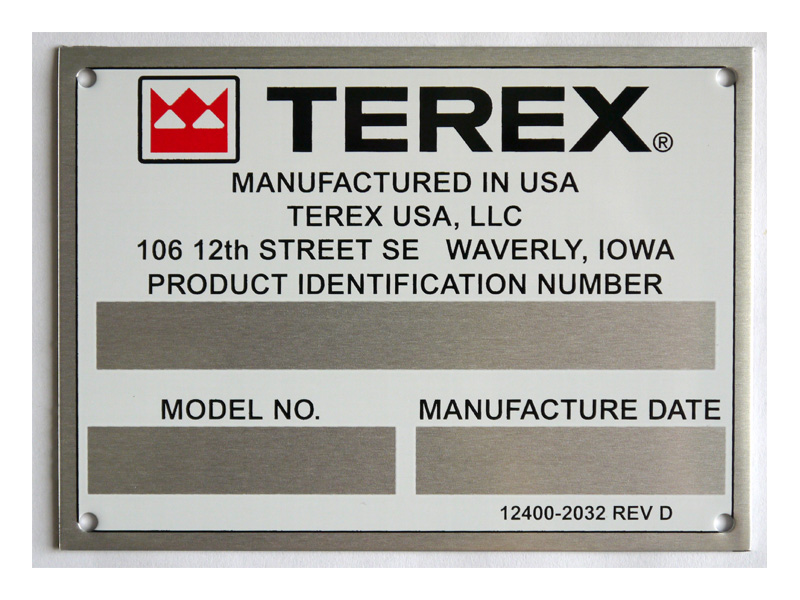 Name Plate Manufacturers