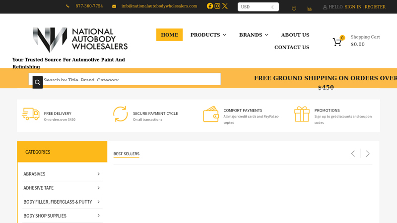 National Autobody Wholesalers