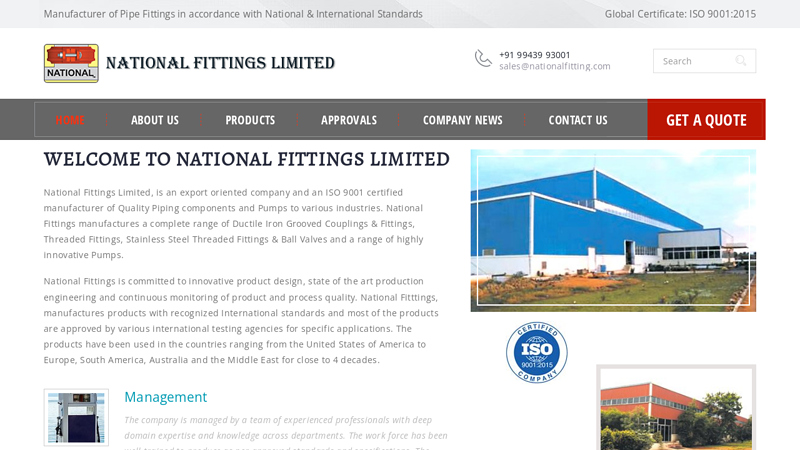 National Fitting Limited