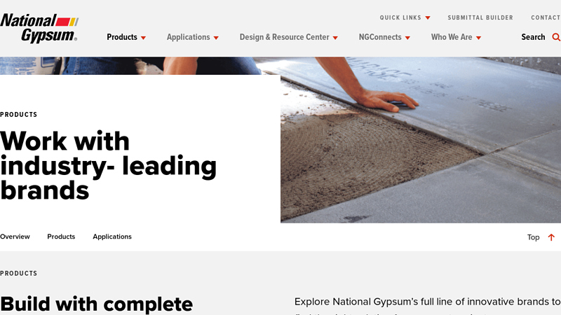 National Gypsum® Products & Brands