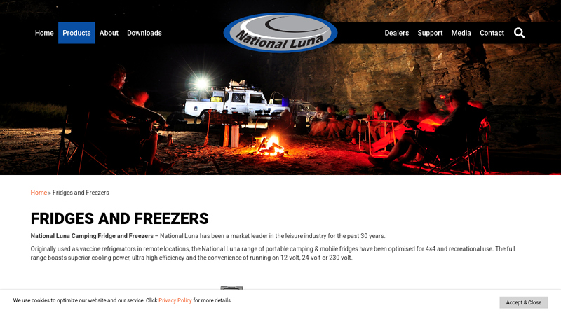 National Luna Camping Fridge and Outdoor Freezers