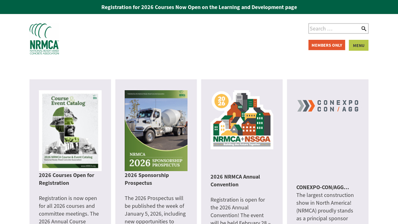 National Ready Mixed Concrete Association