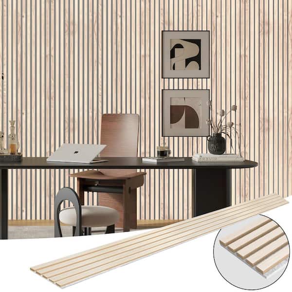 Natural Acoustic Wood Slat Wall Panels