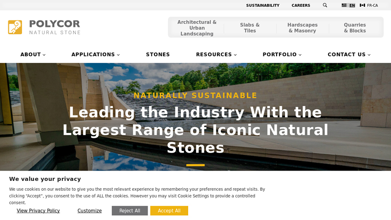 Natural Stones: Granites, Marble, Limestones, Soapstone