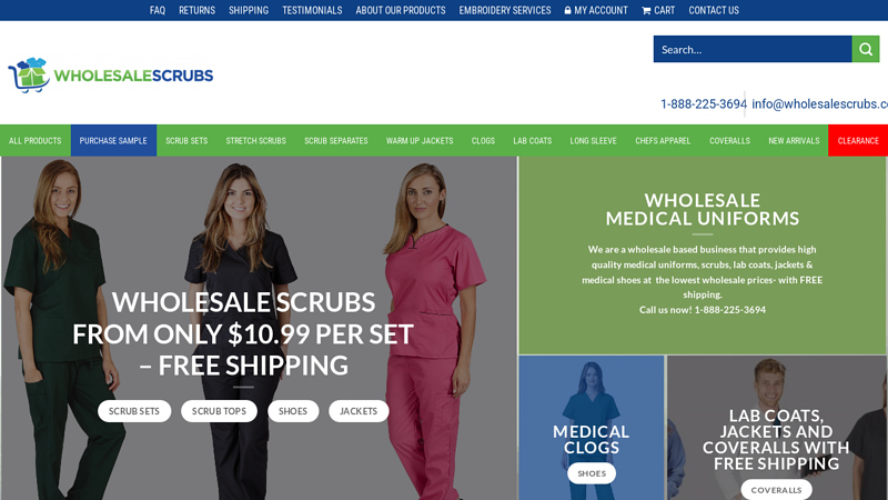 Natural Uniforms Best at Unbeatable Price