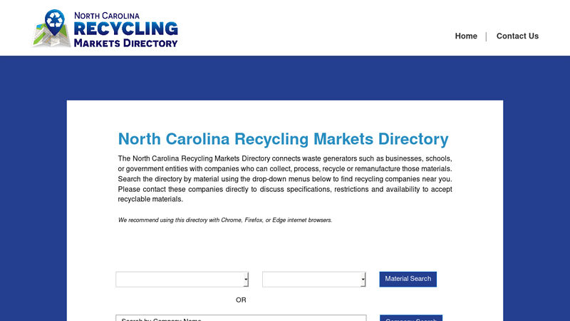 NC Recycling Markets Directory