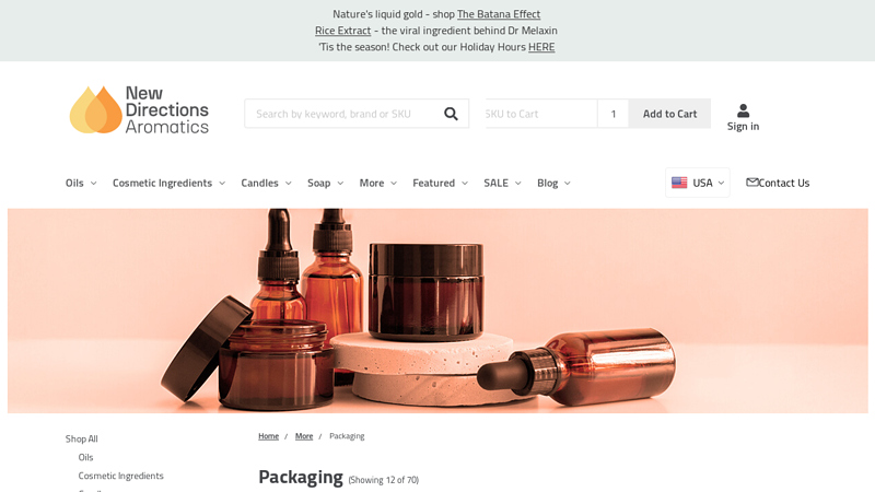 NDA Cosmetic Packaging