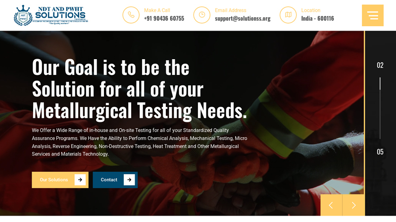 NDT AND PWHT SOLUTIONS PVT LTD