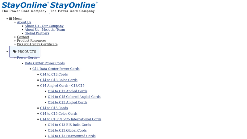 NEMA Locking Reference Chart
