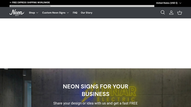 Neon Mfg.: Custom Neon Signs