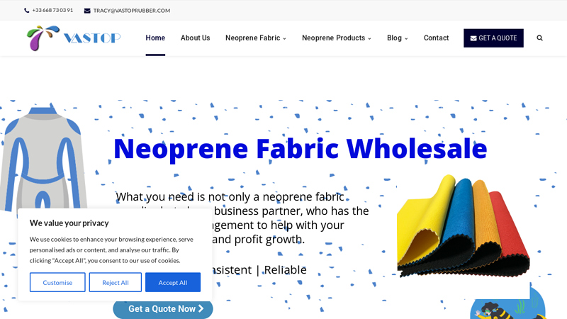 Neoprene Fabric Manufacturer