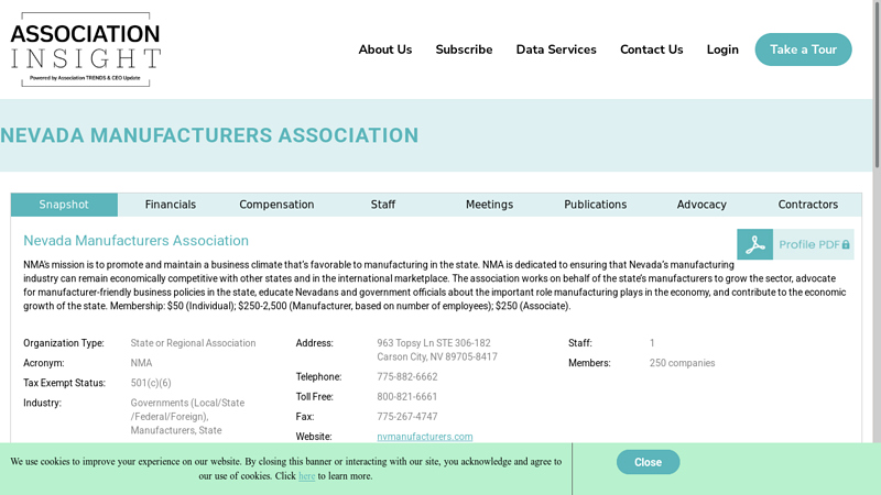 Nevada Manufacturers Association