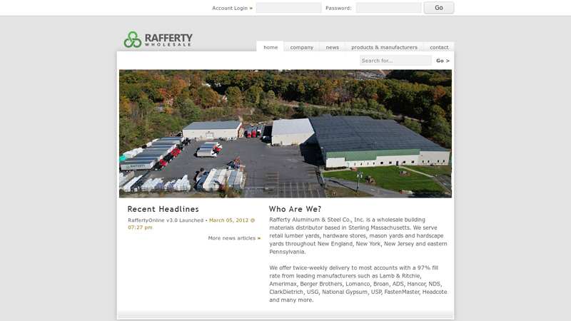 New England Wholesale Building Materials Distributor